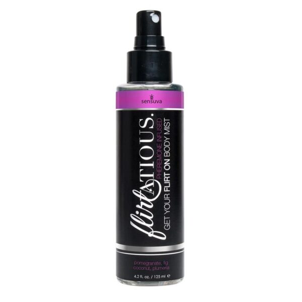 Flirtatious Pheromone Body Mist Pomegranate, Coconut and Plumeria 125 ml