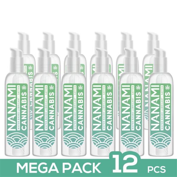 Pack de 12 Water Based Lubricant Cannabis 150 ml