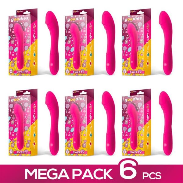 Pack of 6 Sweety G-Spot Vibe