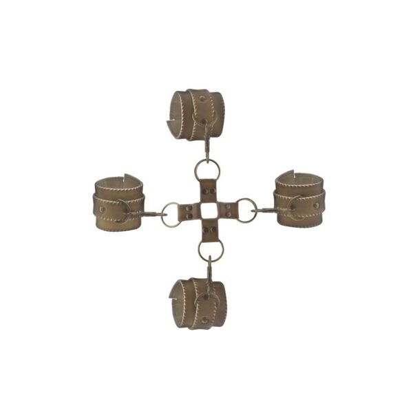 Shots Ouch! Brown Hogtie